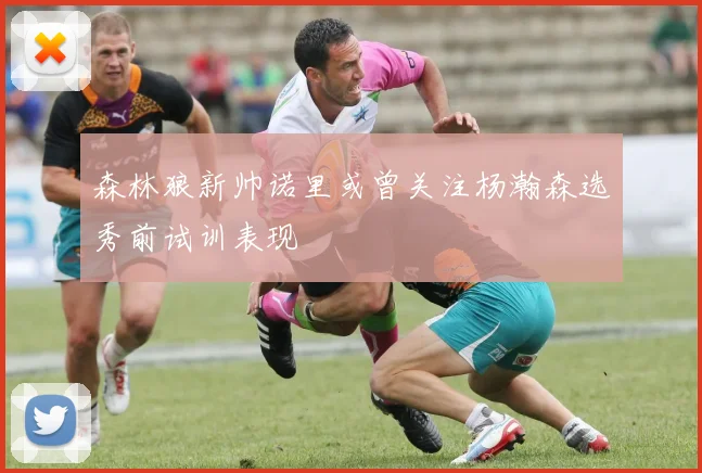 森林狼新帅诺里或曾关注杨瀚森选秀前试训表现